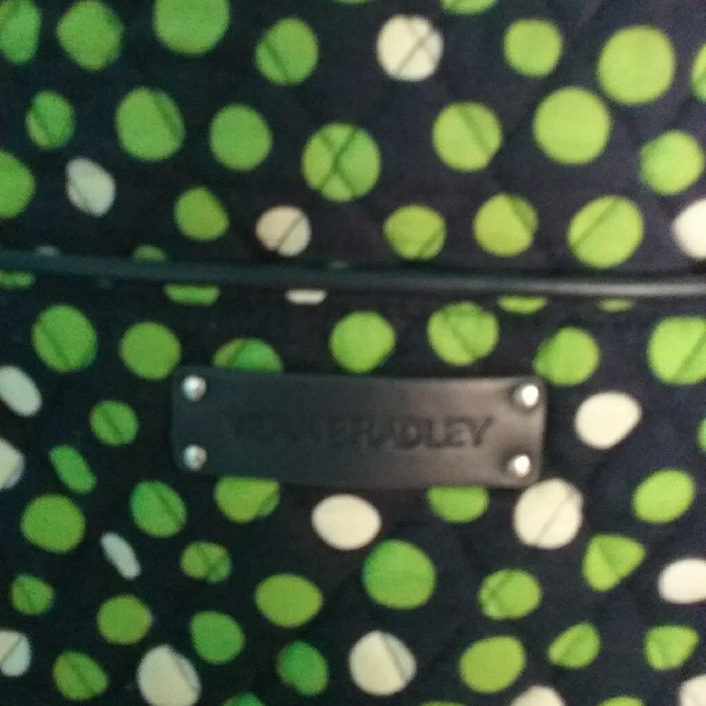 Vera Bradley tote~ Lucky you pattern - Picture 2 of 5